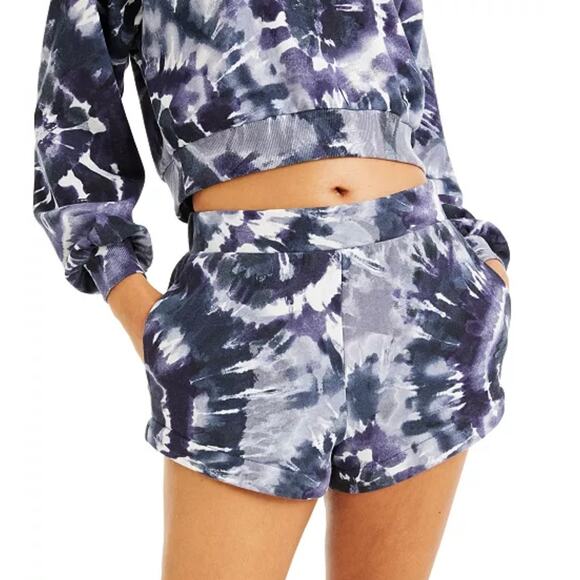 Culpos X INC Tie Dye Convertible Sweatpants shorts - Picture 2 of 3